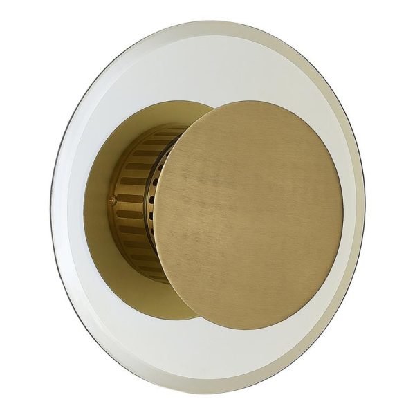 SLE1652-301-03 Светильник настенный Латунь/Коньячный G9 3*5W 4000K DESI — изображение 2