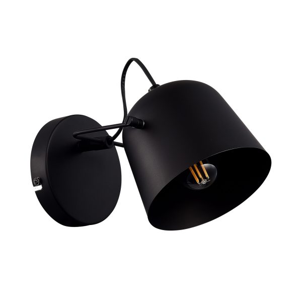 SLE1805-401-01 Светильник настенный Черный/Черный E27 1*40W BLANK — изображение 2