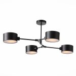 SLE183402-04 Светильник потолочный Черный/Черный E14 4*60W GIMENTO — изображение 2