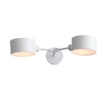 SLE183501-02 Светильник настенный Белый/Белый E14 2*60W GIMENTO — изображение 2