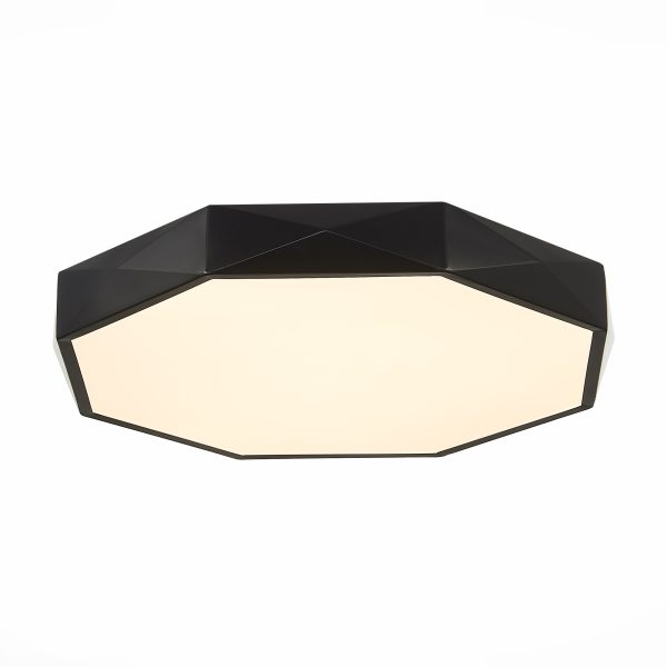 SLE200842-01 Светильник потолочный Черный/Белый LED 1*45W 3000K/4000K/6000K RONDO — изображение 2