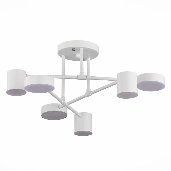 SLE201052-06 Светильник потолочный Белый/Белый LED 6*7W 4000K NOBEL — изображение 2