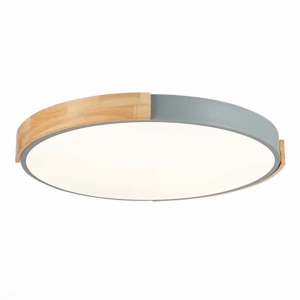 Светлое дерево/Белый LED 1*40W 3000K/4000K/6000K DELIA