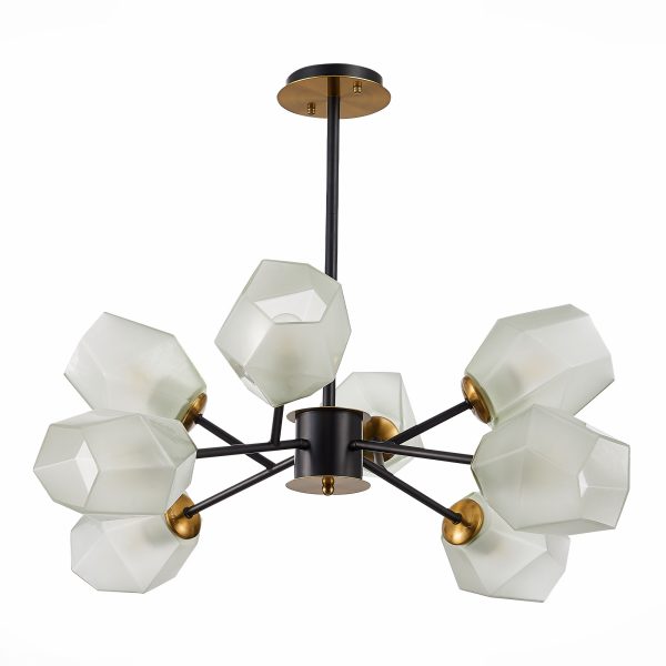 Черный/Белый E27 8*60W TERRAMO