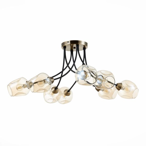 Черный/Янтарный E14 8*40W BESANO