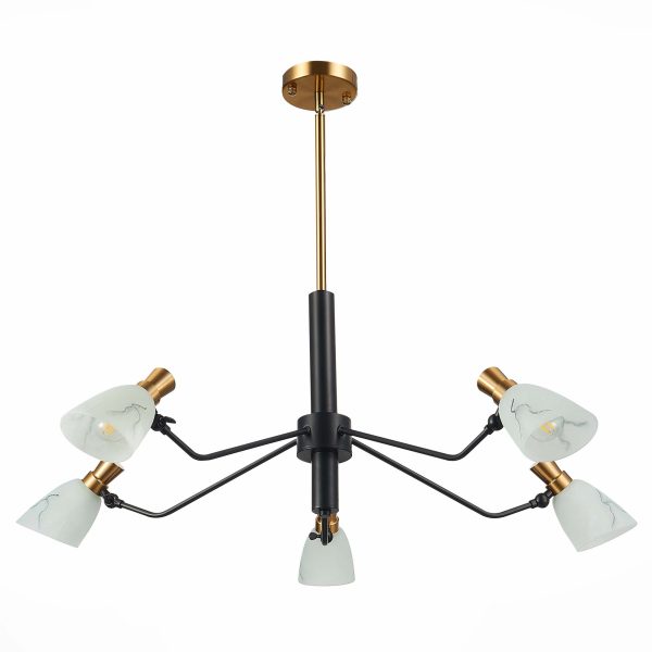 Латунь/Белый E14 5*60W LITA