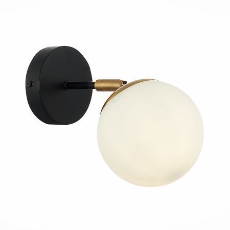 SLE220401-01 Светильник настенный Черный