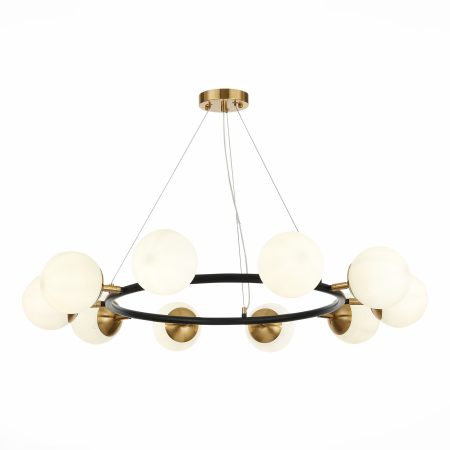 SLE220403-10 Светильник подвесной Черный