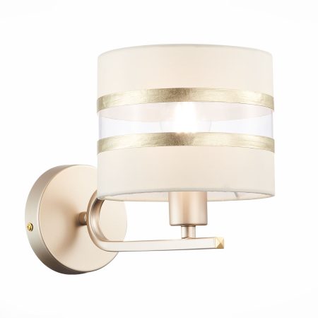 SLE300201-01 Светильник настенный Шампань/Белый