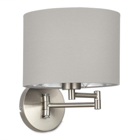 SLE300511-01 Светильник настенный Никель/Серый