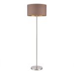 SLE300575-01 Светильник напольный Никель/Темно-бежевый