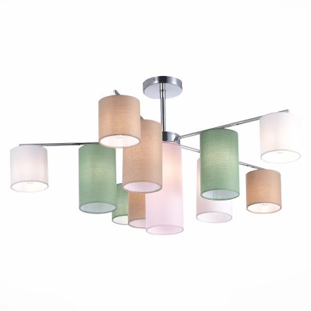 SLE300602-11 Светильник потолочный Хром/Белый