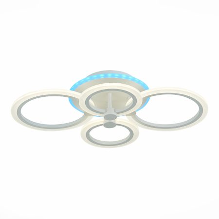 SLE500552-04RGB Светильник потолочный Белый/Белый LED 1*72W RGB 7W 3000-6000K CERINA