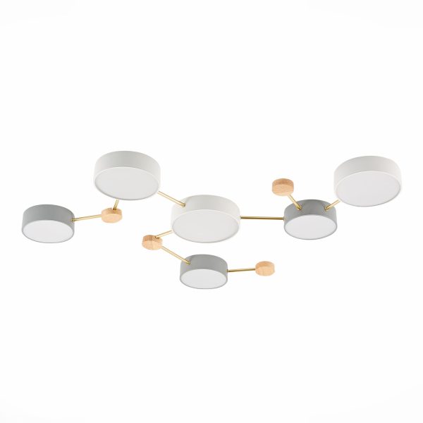 Светлое дерево/Белый