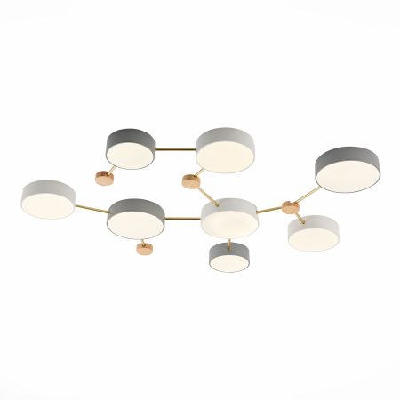 SLE600102-08 Светильник потолочный Золотистый