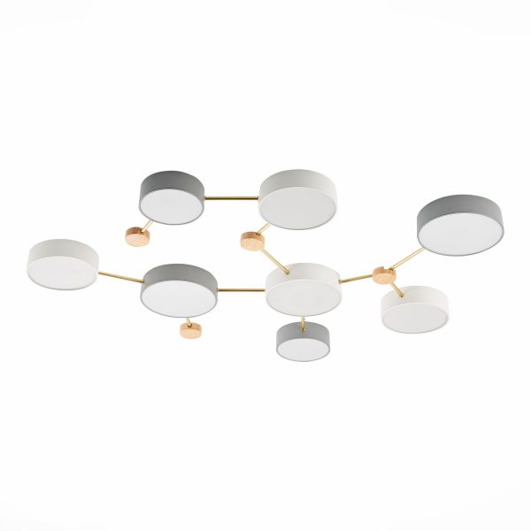 Светлое дерево/Белый