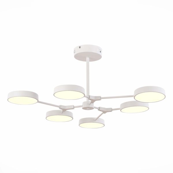 SLE6003-502-06 Светильник потолочный Белый/Белый LED 6*10W MONTA — изображение 2