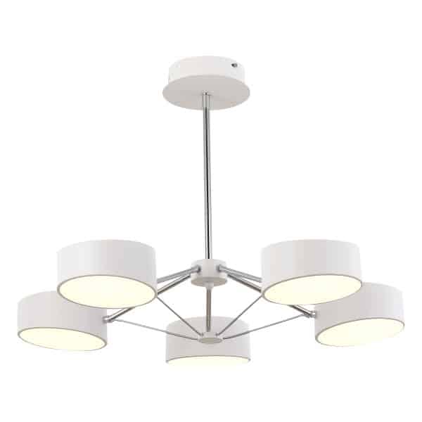 Хром/Белый LED 5*10W VALLE