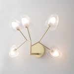 Бра Crystal Lux SOLE AP5 GOLD — изображение 3