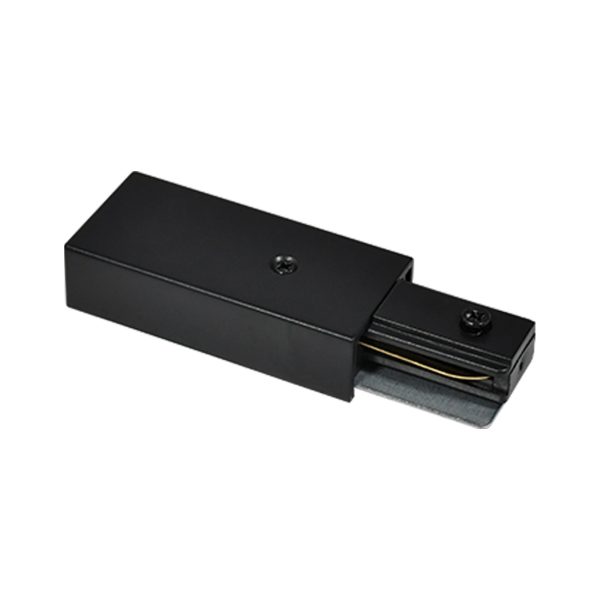 ST002.479.00_01W ST002.479.00 Ввод питания для однофазного накладного шинопровода ST-Luce Черный Однофазная трековая система