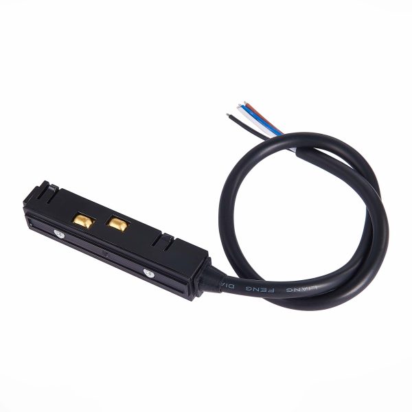 ST006.419.00 Ввод питания для магнитного шинопровода  ST-Luce Черный SKYLINE 48 — изображение 2