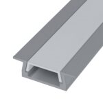 ST017.129.02 Встраиваемый профиль с рассеивателем ST-Luce Алюминий анодированный Светодиодные ленты