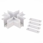 ST021.522.21 X- образный встраиваемый соединитель Skyline 220 ST-Luce Белый SKYLINE 220