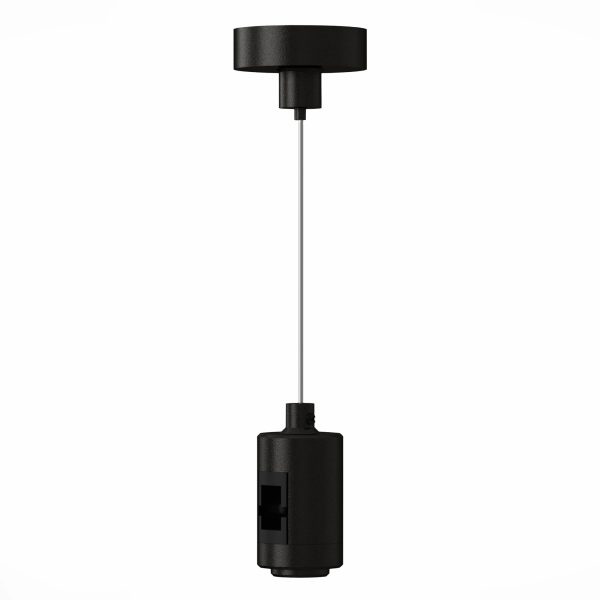 ST027.413.00_01W ST027.413.00 Подвес с одиночным фиксатором ST-Luce Черный FARM