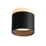 ST102.402.09 Светильник потолочный Черный LED 1*9W 3000K 702Lm Ra>80 120° IP20 D79xH75 170-240V Накладные светильники