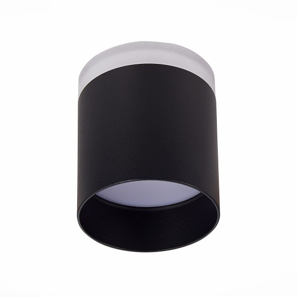 ST102.442.12 Светильник потолочный Черный LED 1*12W 4000K 936Lm Ra>80 120° IP20 D100xH90 170-240V Накладные светильники — изображение 2
