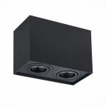 ST109.407.02 Светильник потолочный Черный GU10 2*50W L181xW100xH123 220V Без ламп Накладные светильники — изображение 2