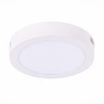 ST112.532.12 Светильник настенно-потолочный Белый LED 1*12W 3000K 715Lm Ra80 120° IP20 D160xH28 90-2 Накладные светильники — изображение 2