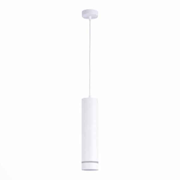 ST115.533.12 Светильник подвесной Белый LED 1*12W 3000K 936Lm Ra>90 120° IP20 D80xH300 165-265V Подвесные светильники — изображение 2