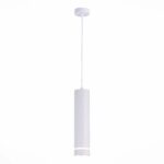 ST115.543.12 Светильник подвесной Белый LED 1*12W 4000K 936Lm Ra>90 120° IP20 D80xH300 165-265V Подвесные светильники