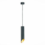 ST152.403.01 Светильник подвесной Черный GU10 1*50W IP20 D60xH300 220V Без ламп Подвесные светильники