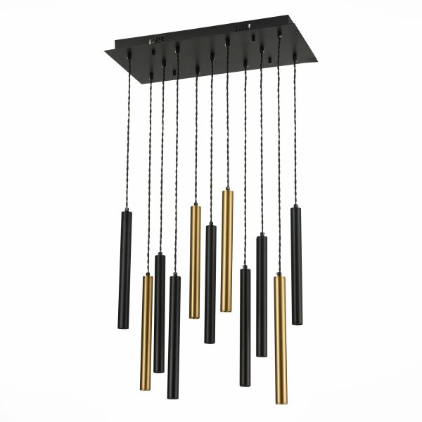 ST153.443.33 Светильник подвесной Черный LED 1*33W 4000K 2 805Lm Ra  IP20 L600xW300xH320 180-240V Подвесные светильники — изображение 2