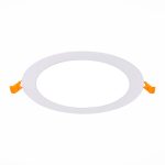 ST209.538.12 Св-к встр. Белый LED 1*12W 3000K 816Lm Ra80 110° IP20 D170xH8 90-265V Встраиваемые светильники