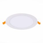 ST209.538.12 Св-к встр. Белый LED 1*12W 3000K 816Lm Ra80 110° IP20 D170xH8 90-265V Встраиваемые светильники — изображение 2