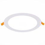 ST209.538.15 Св-к встр. Белый LED 1*15W 3000K 1 020Lm Ra80 110° IP20 D190xH8 90-265V Встраиваемые светильники