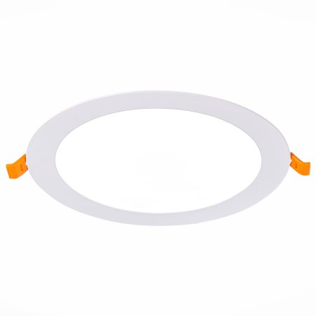 ST209.538.15 Св-к встр. Белый LED 1*15W 3000K 1 020Lm Ra80 110° IP20 D190xH8 90-265V Встраиваемые светильники