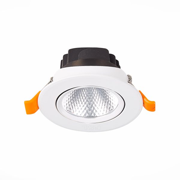 ST211.548.06.24 Св-к встр. Белый LED 1*6W 4000K 480Lm Ra80 24° IP20 D86xH50 220-240V Встраиваемые светильники — изображение 2