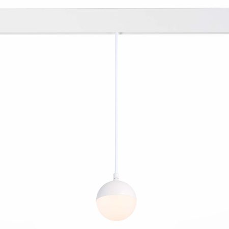 ST358.533.07 Магнитный трековый светильник подвесной Белый LED 1*7W 3000K 520Lm Ra>80 120° IP20 D90x SKYLINE 48