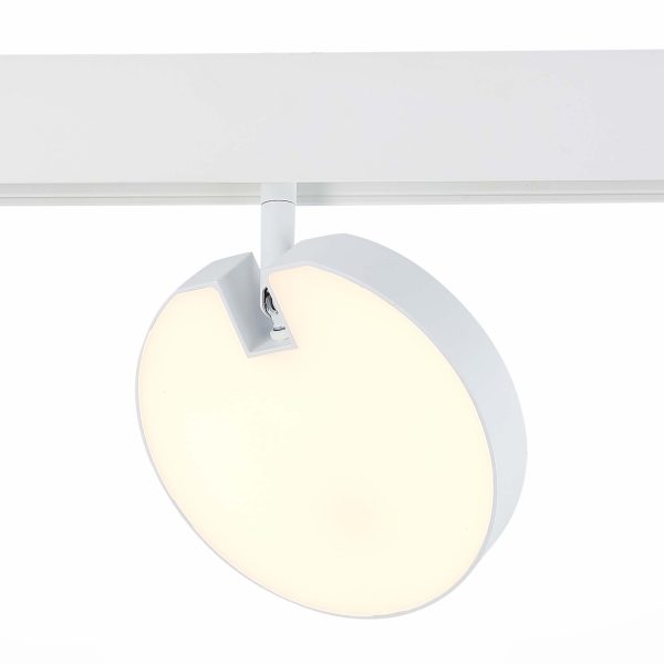 ST359.536.15_01W ST359.536.15 Магнитный трековый светильник белый LED 1*15W 3000K 760Lm Ra>80 120° IP20 L150xW28xH211 SKYLINE 48