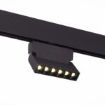 ST362.436.06 Магнитный трековый светильник Черный LED 1*6W 3000K 532Lm Ra>80 36° IP20 L120xW22xH134 SKYLINE 48