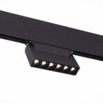 ST364.436.06 Магнитный трековый светильник Черный LED 1*6W 3000K 532Lm Ra>80 36° IP20 L120xW22xH108 SKYLINE 48