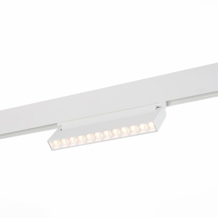 ST364.536.12 Магнитный трековый светильник белый LED 1*12W 3000K 1 009Lm Ra>80 36° IP20 L219xW22xH10 SKYLINE 48