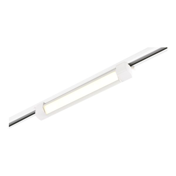ST368.536.10_01W ST368.536.10 Св-к трек. Белый LED 1*10W 3000K 725Lm Ra90 120 IP20 L387xW49xH54 170-240VV Однофазная трековая система