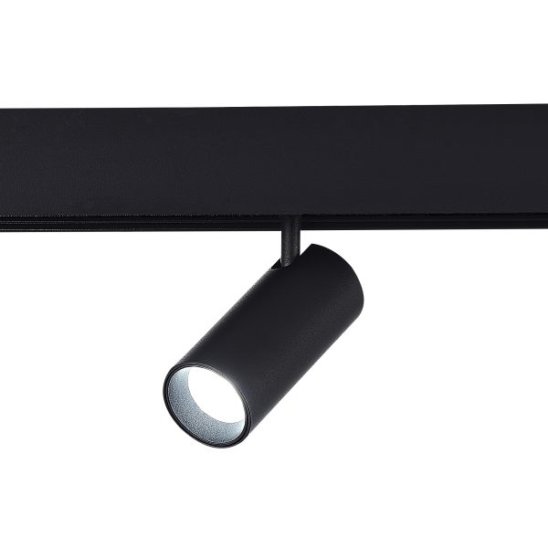 ST375.406.07_01W ST375.406.07 Магнитный трековый светильник SMART Черный LED 1*7W 2700K-6500K 630Lm Ra90 36° IP20 L10 SKYLINE 48
