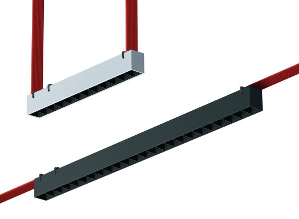 ST455.436.12_02W ST455.436.12 Св-к трек. Черный LED 1*12W 3000K 1 050Lm Ra90 24/40 IP20 L323xW40xH45 48V BAND — изображение 2