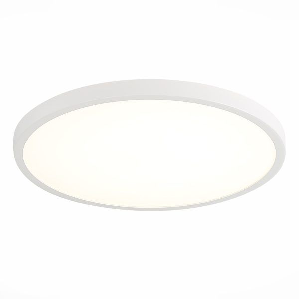 ST601.532.18_01W ST601.532.18 Светильник потолочный Белый LED 1*18W 3000K 1 620Lm Ra>90 120° IP20 D225xH25 220V Накладные светильники